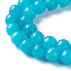 Natural White Jade Imitation Amazonite Beads Strands&nbsp;G-I299-F04-8mm