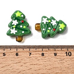 Christmas Theme Handmade Lampwork Beads&nbsp;LAMP-I027-07X