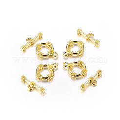 Tibetan Style Alloy Toggle Clasps&nbsp;LF0141Y-NFG