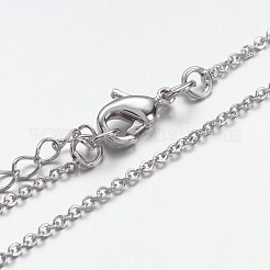 Brass Chain Necklaces&nbsp;X-MAK-F013-06P