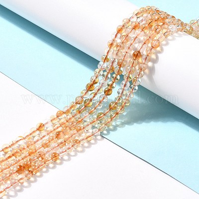 Natural Citrine Bead Strands&nbsp;X-G-P466-01E-1