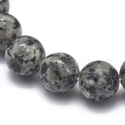 Natural Sesame Jasper/Kiwi Jasper Bead Stretch Bracelets&nbsp;BJEW-K212-A-033-1