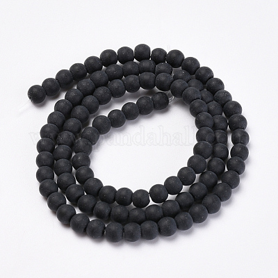 Transparent Glass Beads Strands&nbsp;GLAA-Q064-16-4mm-1