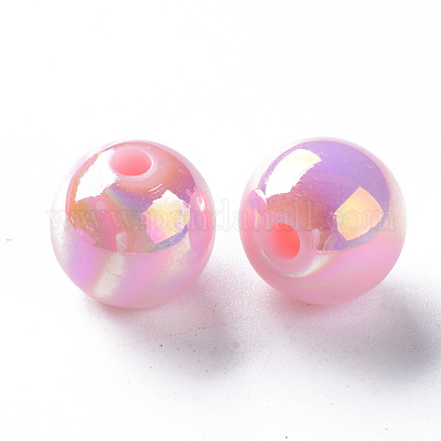 Opaque Acrylic Beads&nbsp;X-MACR-S370-D12mm-A01-1