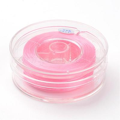 Japanese Eco-Friendly Dyed Flat Elastic Crystal String&nbsp;EW-F005-0.6mm-13-1