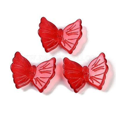 Spray Painted Glass Beads&nbsp;GLAA-Z007-02G-1