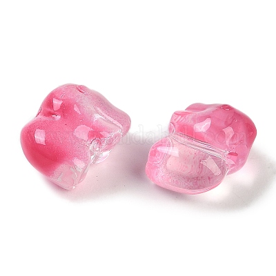 Spray Painted Glass Beads&nbsp;GLAA-Z007-04H-1