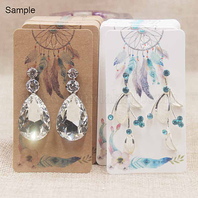 Cardboard Earring Display Cards&nbsp;CDIS-F003-08A-1