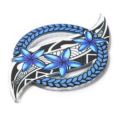 Opaque Acrylic Pendants&nbsp;SACR-P021-01B-1