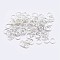925 Sterling Silver Saw Cut Open Jump Rings, Round, Silver, 19 Gauge, 4x0.9mm, Inner Diameter: 2mm, about 153pcs/10g