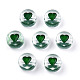 Transparent Acrylic Enamel Beads&nbsp;MACR-N008-60F-3