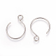 Tarnish Resistant 304 Stainless Steel Earring Hooks&nbsp;STAS-L216-02B-P-1