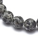 Natural Sesame Jasper/Kiwi Jasper Bead Stretch Bracelets&nbsp;BJEW-K212-A-033-3