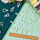 60Pcs 2 Styles Plastic Hooks&nbsp;FIND-HS0002-21-5