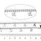 304 Stainless Steel Curb Chains&nbsp;CHS-G041-02P-04-2