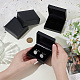 Plastic Cufflink Storage Gift Boxes&nbsp;CON-WH0115-07-3