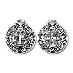 Tibetan Style Alloy Pendants&nbsp;TIBEP-PH0005-11AS