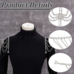 Rhinestone Chain Shoulder Chains&nbsp;AJEW-WH0596-072