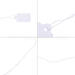 White Rectangle Jewelry Price Tags&nbsp;X-TOOL-C003-02