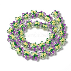 Transparent Glass Beads Strands&nbsp;LAMP-K037-15B