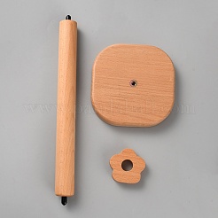 Wood Hair Bands Display Rack&nbsp;ODIS-WH0030-141