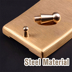 40Pcs Steel Nipple Stud Rivets&nbsp;FIND-FH0008-02G