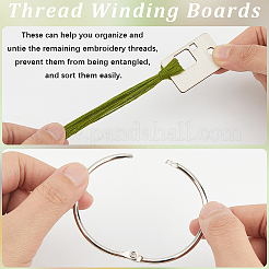 2 Bags Wood Thread Winding Boards&nbsp;AJEW-GF0011-68A