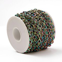 Ion Plating(IP) 304 Stainless Steel Cable Chains&nbsp;CHS-O008-03M