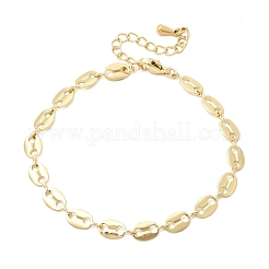 Brass Link Chain Bracelets for Women&nbsp;BJEW-K298-08G