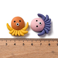 Marine Organism Theme Opaque Resin Decoden Cabochons&nbsp;RESI-S07-04D