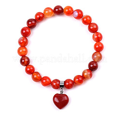 Natural Red Agate Stretch Bracelets&nbsp;ZS4670-5