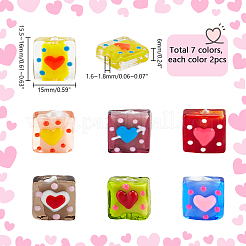 Handmade Lampwork Beads&nbsp;LAMP-PH0001-32A