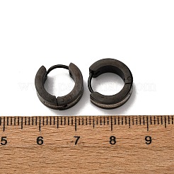 304 Stainless Steel Hoop Earrings&nbsp;EJEW-D331-07PB