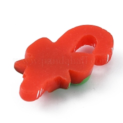 Christmas Theme Opaque Resin Cabochons&nbsp;CRES-WH0013-09B