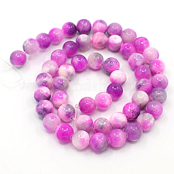 Natural Persian Jade Beads Strands&nbsp;G-D434-8mm-21