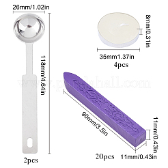 DIY Wax Seal Stamp Kits&nbsp;DIY-CP0003-52O