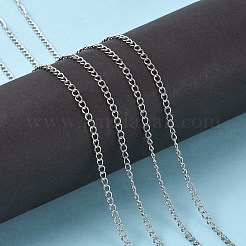 Tarnish Resistant 304 Stainless Steel Curb Chains&nbsp;CHS-F003-17P-C