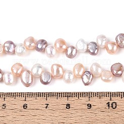 Natural Cultured Freshwater Pearl Beads Strands&nbsp;PEAR-T006-12