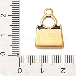 304 Stainless Steel Enamel Pendants&nbsp;STAS-B112-01G-08