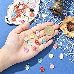 28Pcs 14 Styles Alloy Pendants&nbsp;FIND-YW0011-48