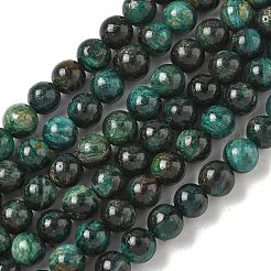 Natural Fuchsite Beads Strands&nbsp;G-G271-B03-6mm