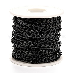 PVD Vacuum Plating 304 Stainless Steel Cuban Link Chains&nbsp;CHS-K016-02A-EB