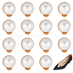16Pcs Plastic Imitation Pearl Shoe Decoration&nbsp;AJEW-PH0004-47