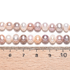 Natural Cultured Freshwater Pearl Beads Strands&nbsp;PEAR-N013-05C-03