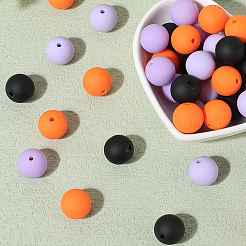 Rubberized Style Imitated Silicone Acrylic Beads&nbsp;MACR-PA0001-06A-04