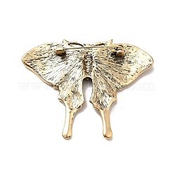 Colorful Rhinestone Butterfly Lapel Pin&nbsp;JEWB-P014-04AG