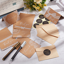 Thanksgiving Day Theme Kraft Paper Gift Card&nbsp;AJEW-WH0041-25