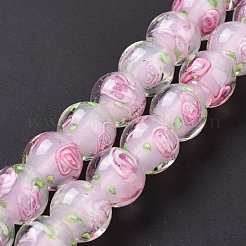 Handmade Lampwork Beads Strands&nbsp;LAMP-K027-05B