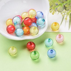 Transparent Acrylic Beads&nbsp;X-TACR-S092-10mm-M