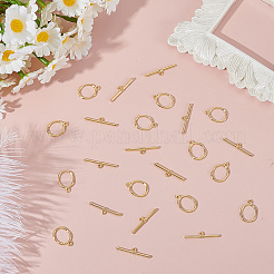 12Pcs Eco-friendly Brass Toggle Clasps&nbsp;KK-ME0002-29